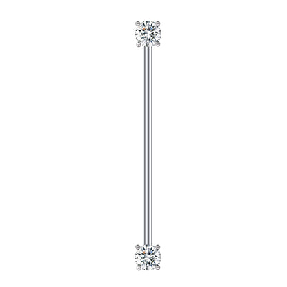 14g barbell earrings