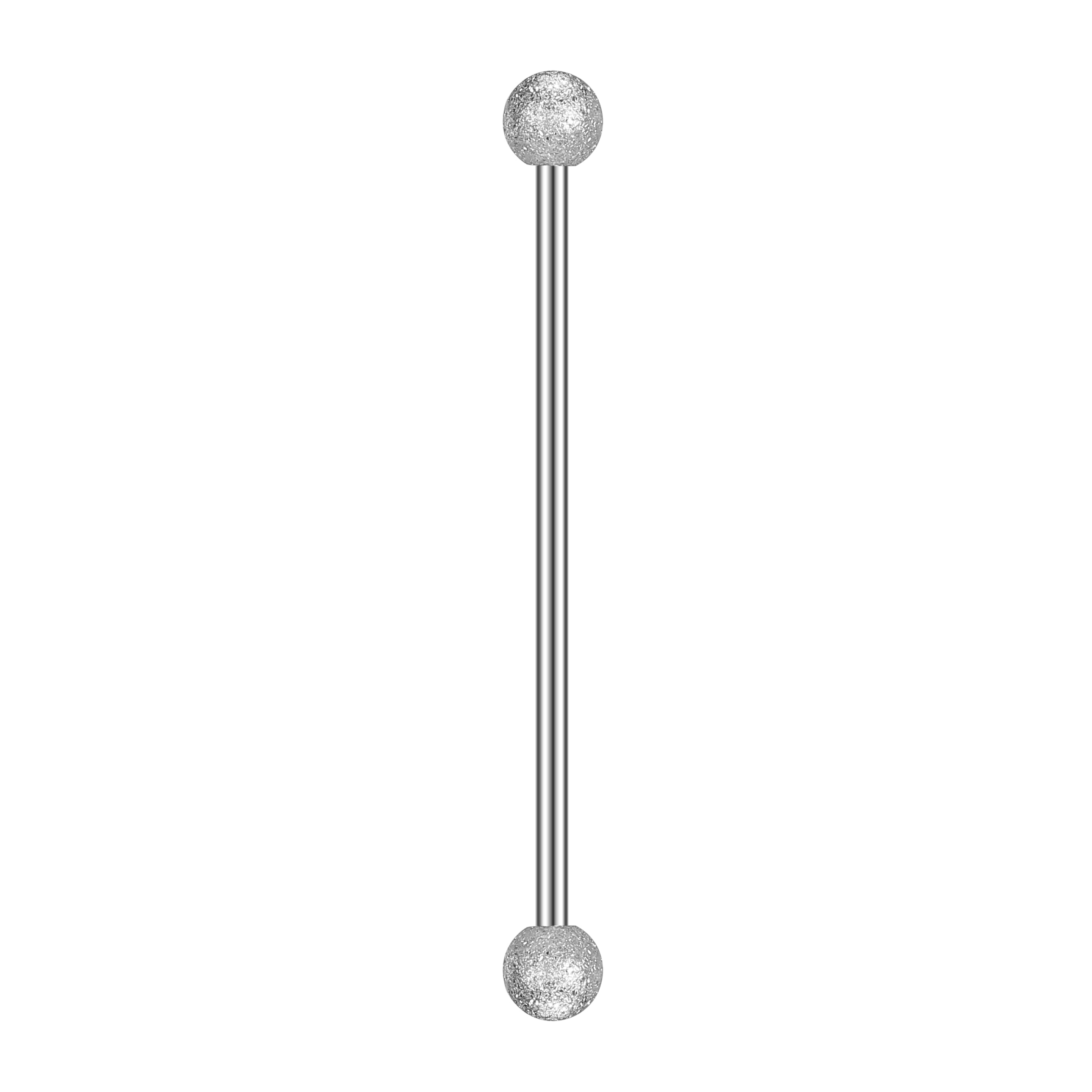 14g-simple-industrial-barbell-earring-frosted-ball-ear-helix-piercing