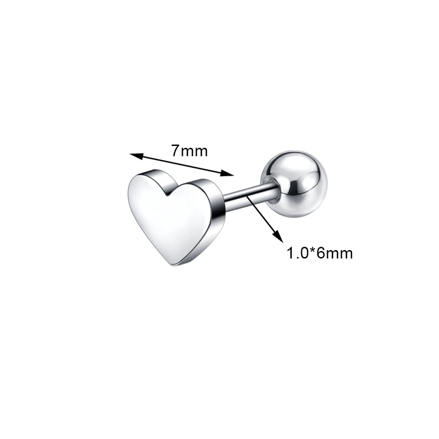 18g-heart-stud-earring-simple-ear-stud-jewelry