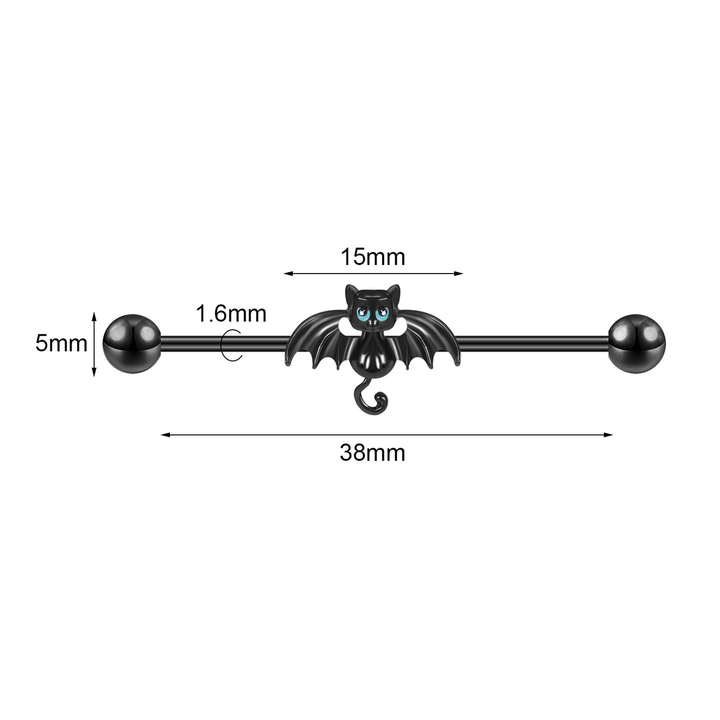 14g-bat-industrial-barbell-black-color-helix-ear-piercing