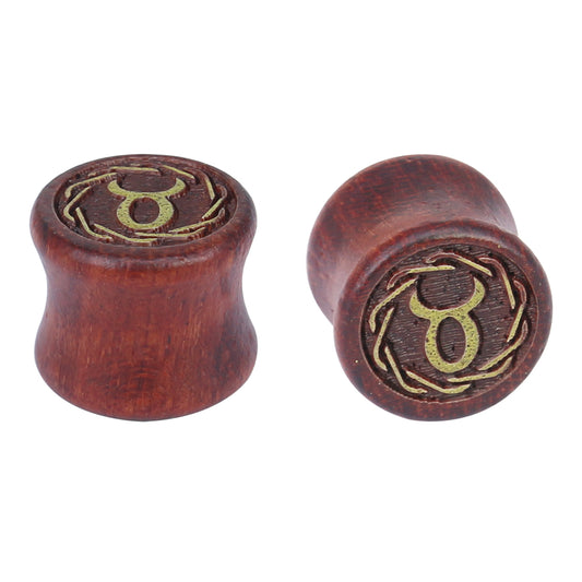 wood ear gauges plugs