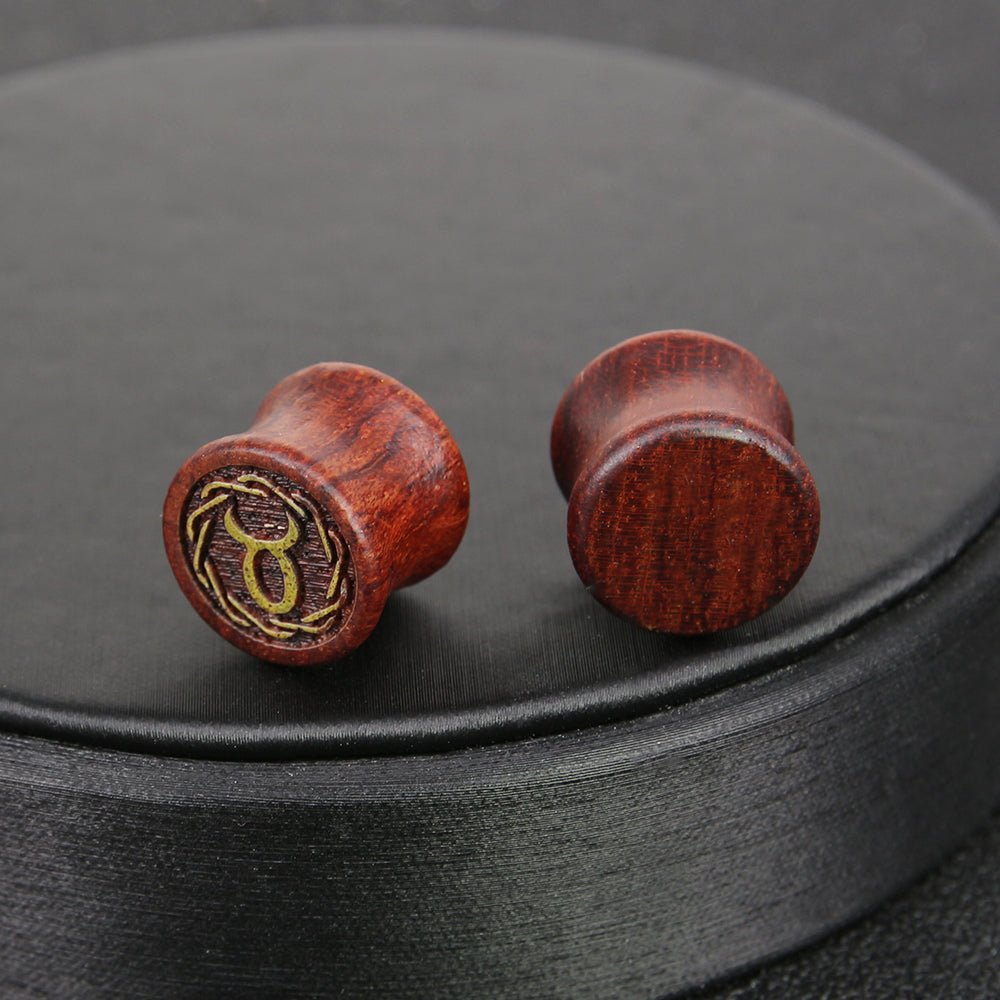 wood ear gauges plugs