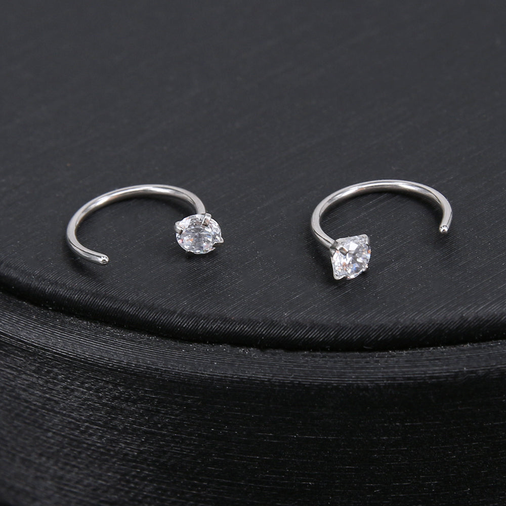 1Pc-20g-Round-Cubic-Zirconia-Nose-Ring-Piercing-C-Shape-Nose-Stud