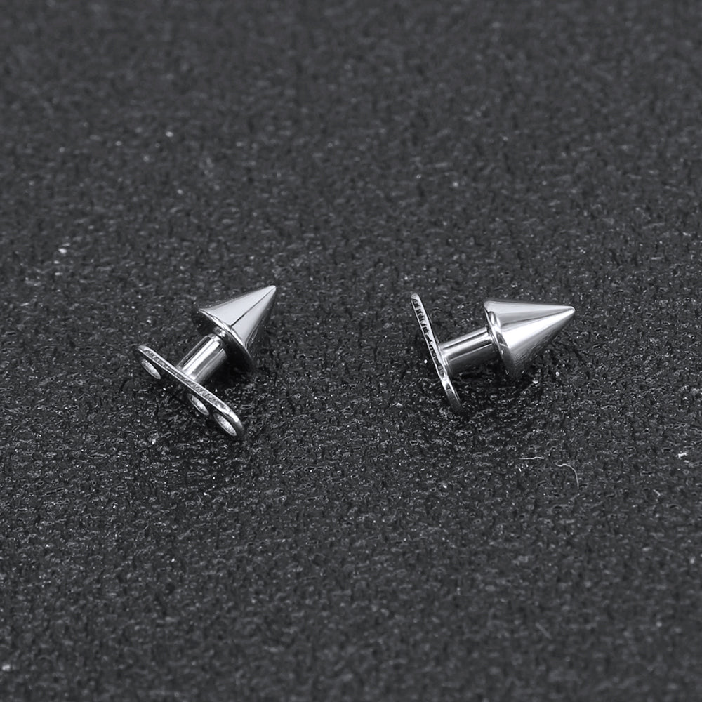 2Pcs G23 Titanium Dermal Anchor Taper Top Microdermals Piercing