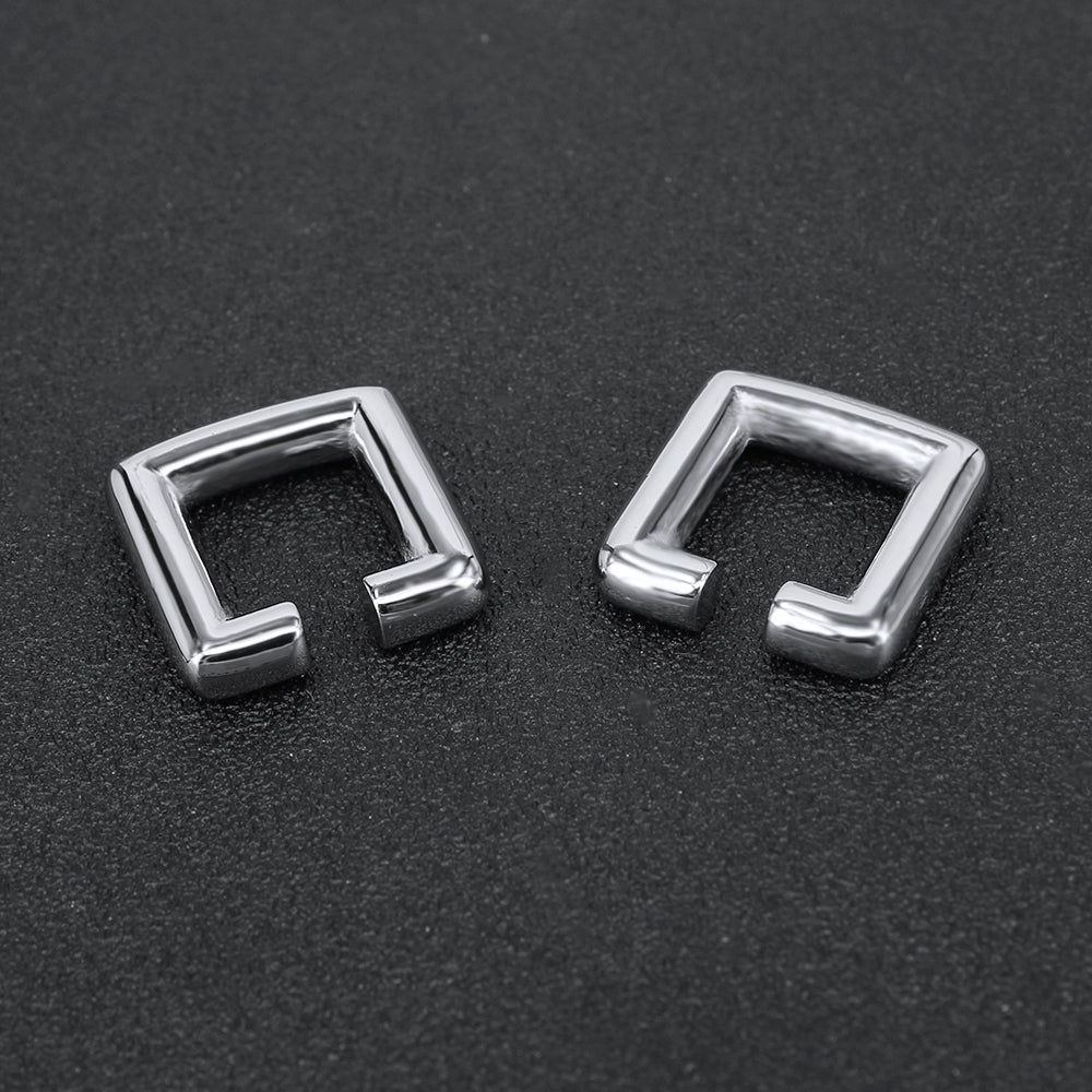 square ear gauges