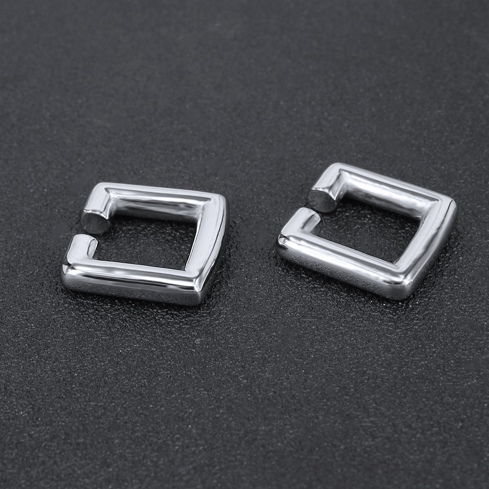 square ear gauges