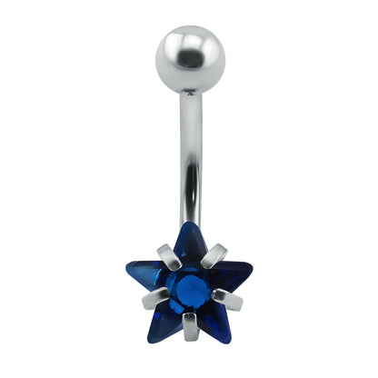 14g-Stars-Stainless-Steel-Belly-Button-Rings-Cubic-Zirconia-Navel-Piercing-Jewelry