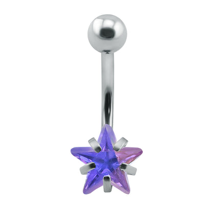 14g-Stars-Stainless-Steel-Belly-Button-Rings-Cubic-Zirconia-Navel-Piercing-Jewelry