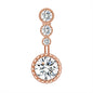 Belly-Button-Rings-Round-Rose-Gold-14g