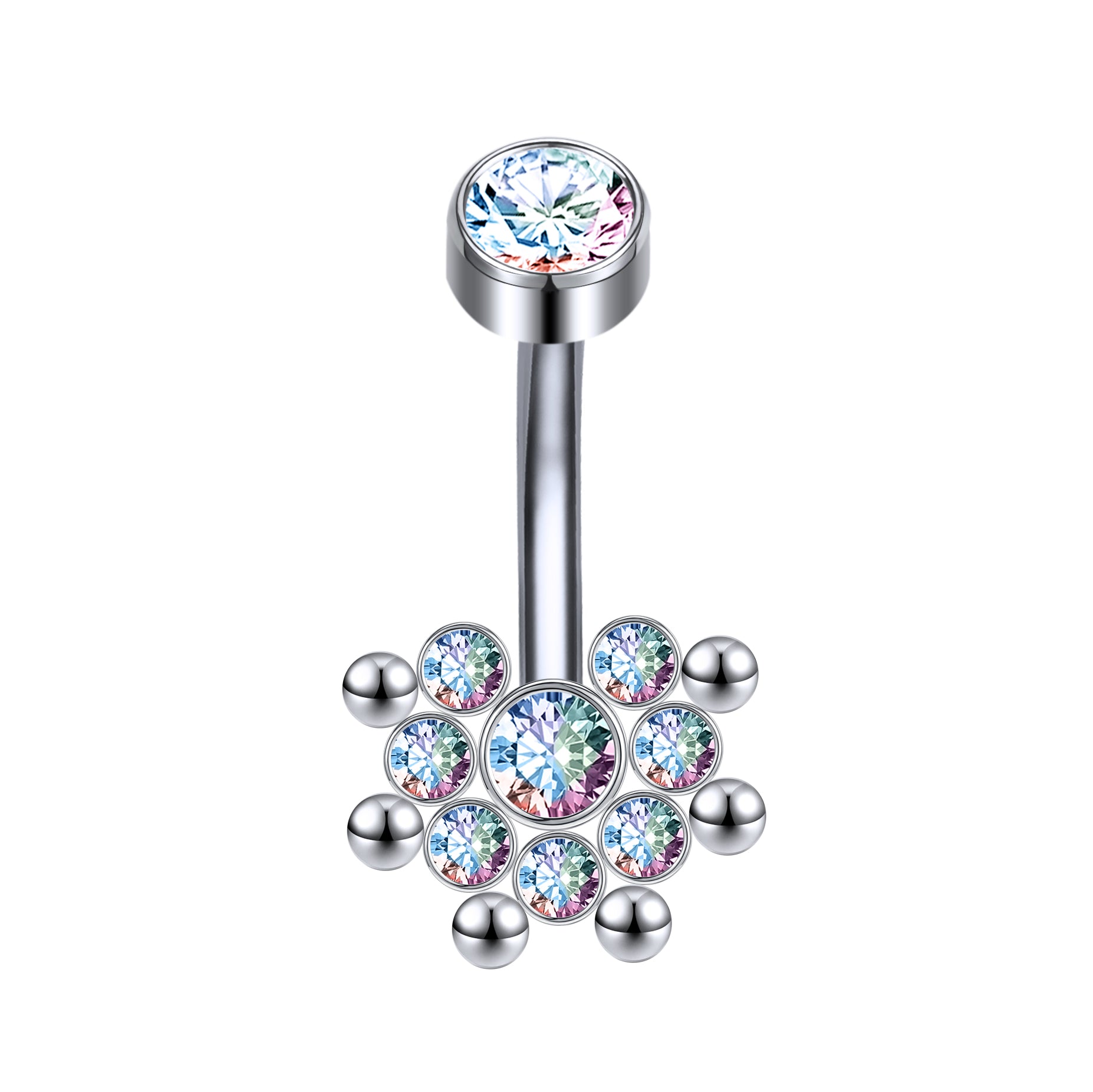 14g-flower-belly-button-rings-crystal-navel-piercing-jewelry