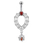 spider-web-belly-button-rings-red-crystal-belly-navel-piercing