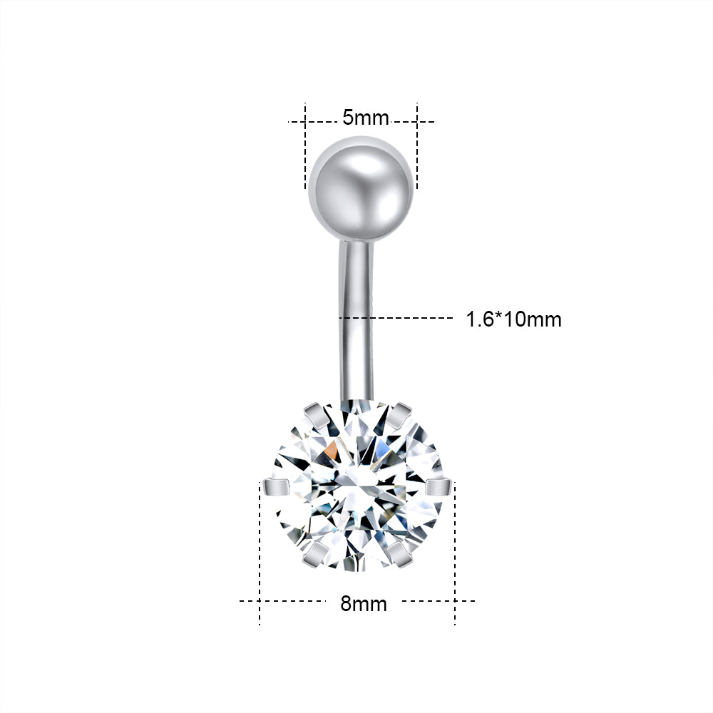 14g-Prong-Crystal-Belly-Button-Rings-Rose-Gold-Cubic-Zirconia-Belly-Navel-Piercing-Jewelry