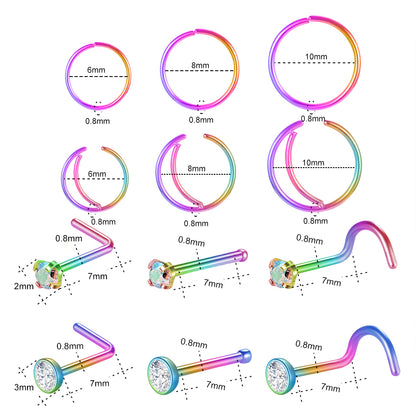 12-Pcs-Set-Multicolor-Nose-Stud-Ring-Piercing-Nose-Bone-L-Shaped-Nose-Screws-Economic-Set