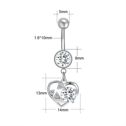 14g-Dangle-Heart-Rose-Gold-Belly-Button-Rings-Double-Crystal-Belly-Rings-Piercing-Jewelry