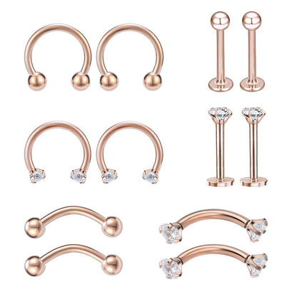 6-12pcs-rose-gold-horseshoe-septum-piercing-cz-eyebrow-piercing-helix-tragus-earrings-jewelry