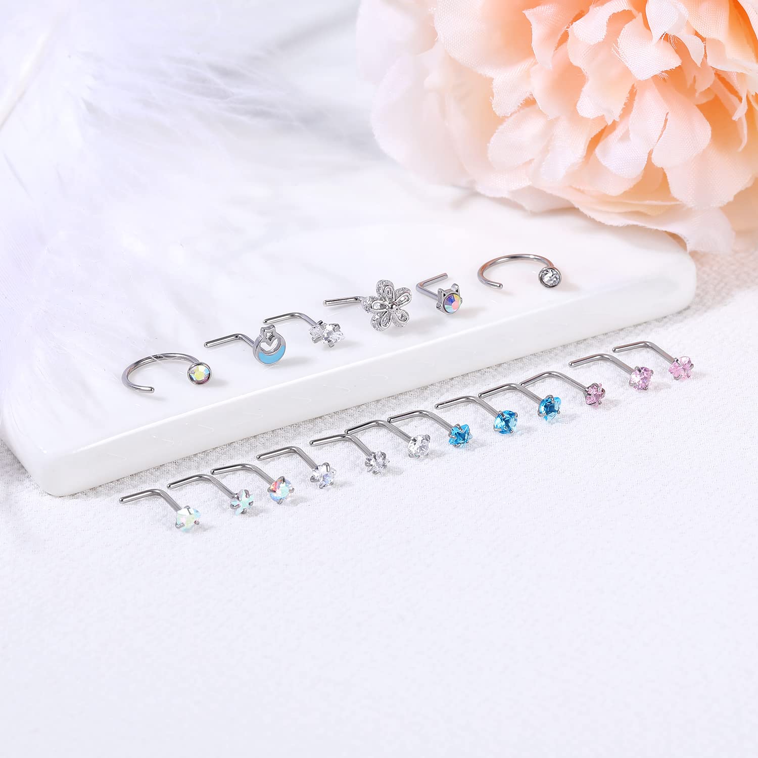 16pcs-set-20g-l-shaped-nose-stud-hoop-nose-rings-moon-flower-nostril-rings-set