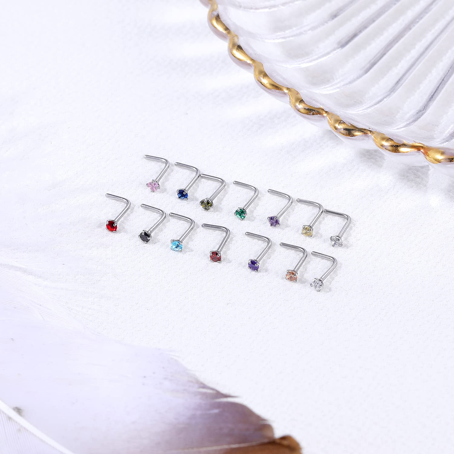 16pcs-set-20g-l-shaped-nose-stud-hoop-nose-rings-cz-moon-flower-nostril-rings-set